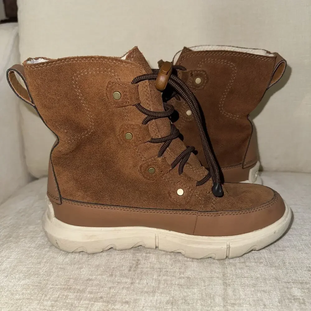 Sorel Explorer Next Joan Waterproof Boots - Size 3- Good Used Condition
